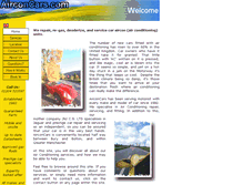 Tablet Screenshot of airconcars.co.uk